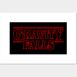 Stranger Gravity Falls Things Posters and Art